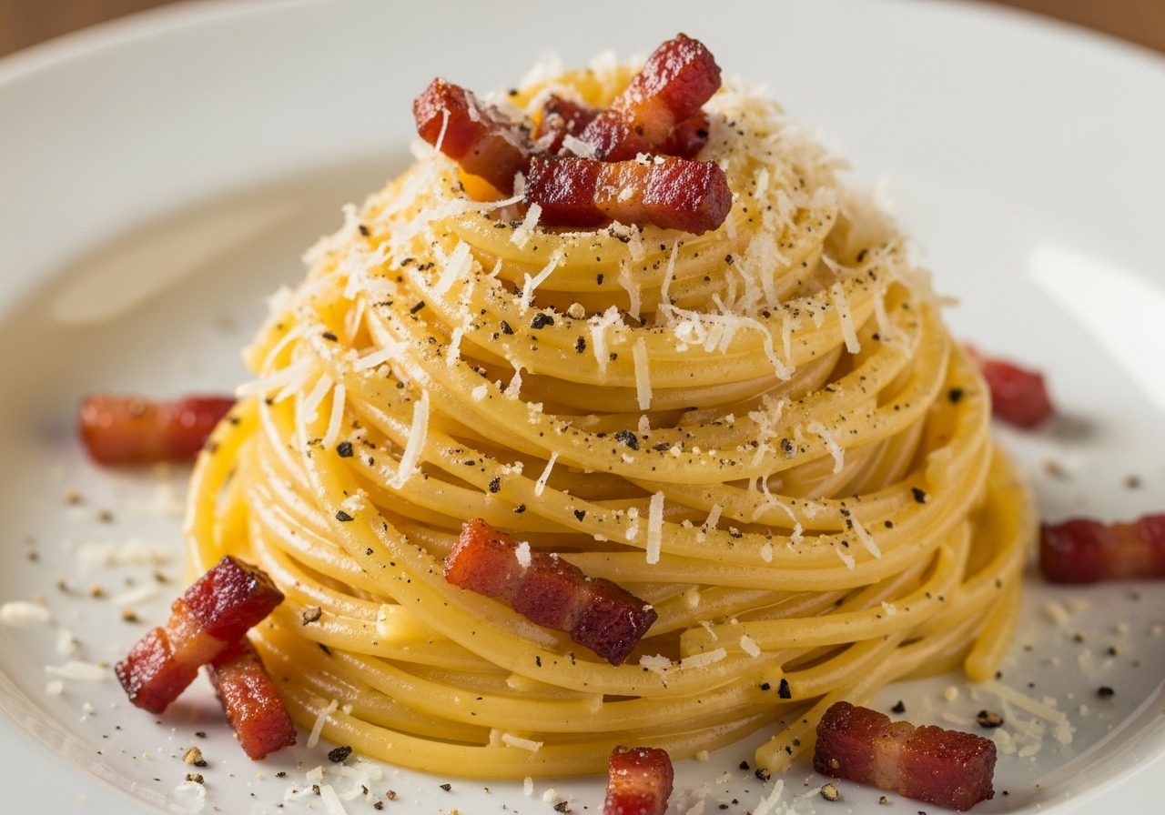 The Roman Secret: Authentic Spaghetti Carbonara